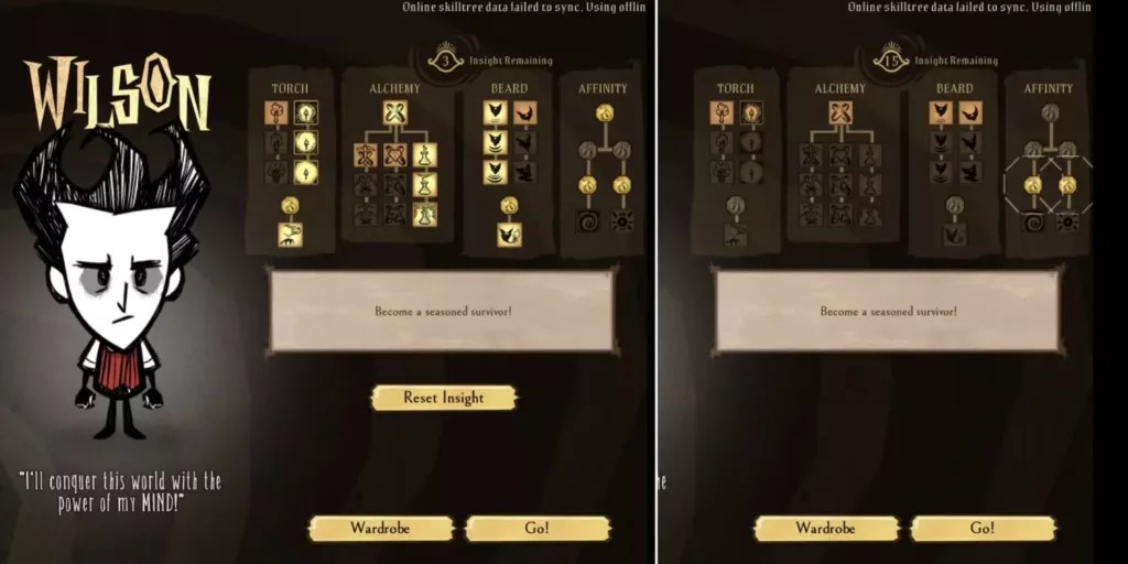 Don't Starve How Can You Use Wilsons Insight Points Gamerz Gateway