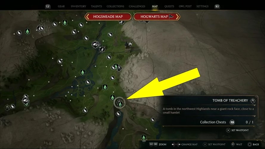 How to Find Cursed Tomb Treasure Hogwarts Legacy Gamerz Gateway