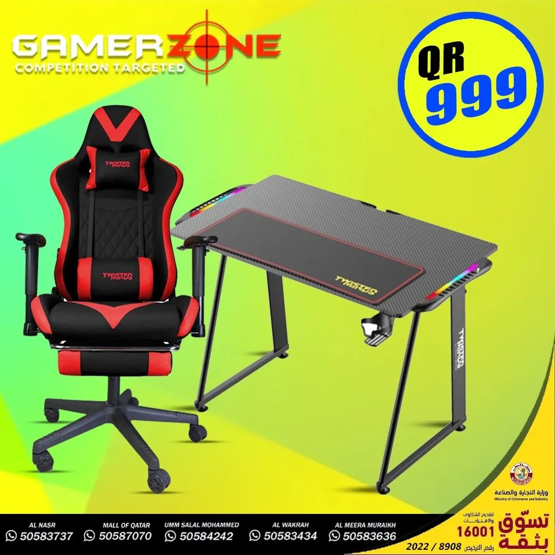 BUY GAMING FURNITURE GAMERZONE