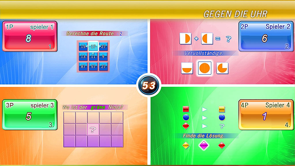 Gehirntraining › GamesGuide