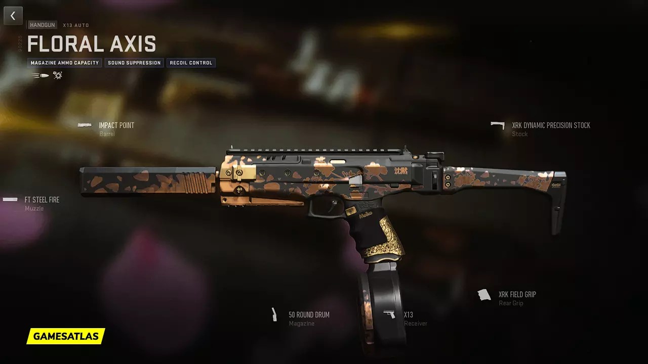 Floral Axis Warzone and Modern Warfare 2 Blueprint