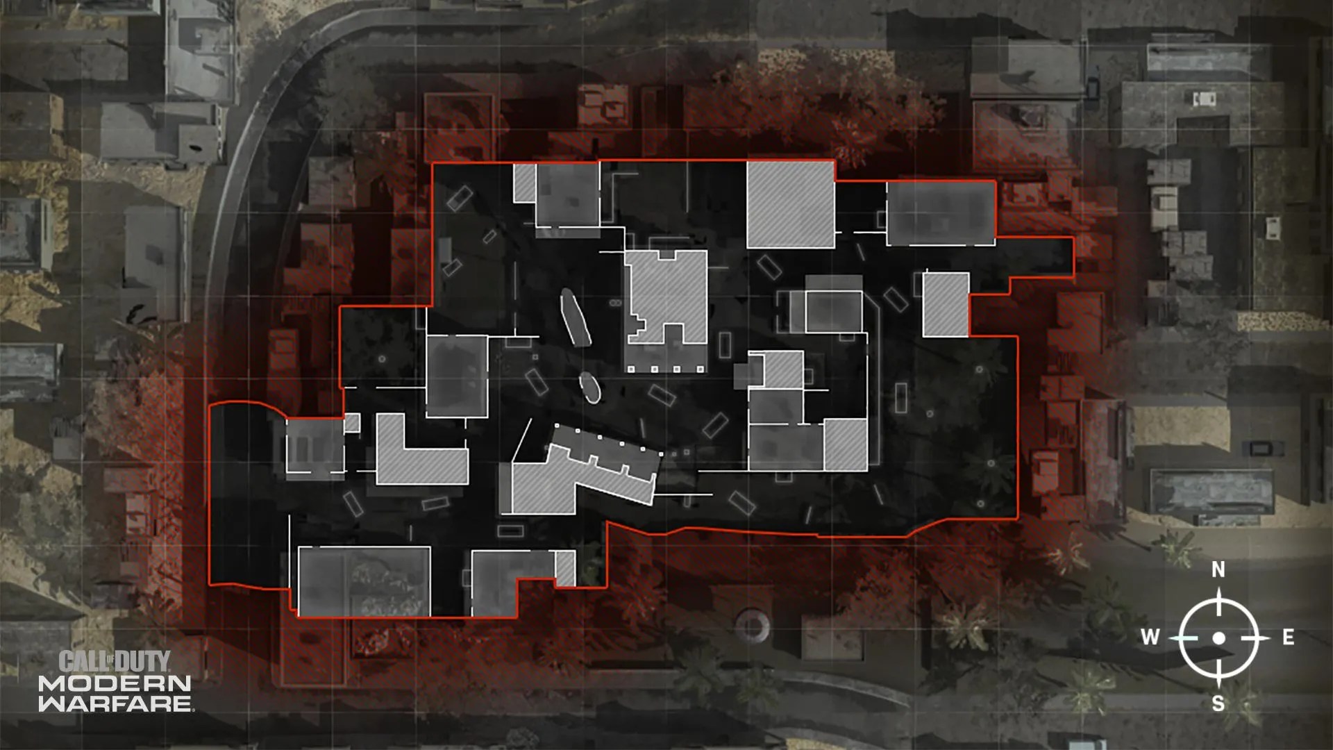 Crash Map in COD Modern Warfare Call of Duty