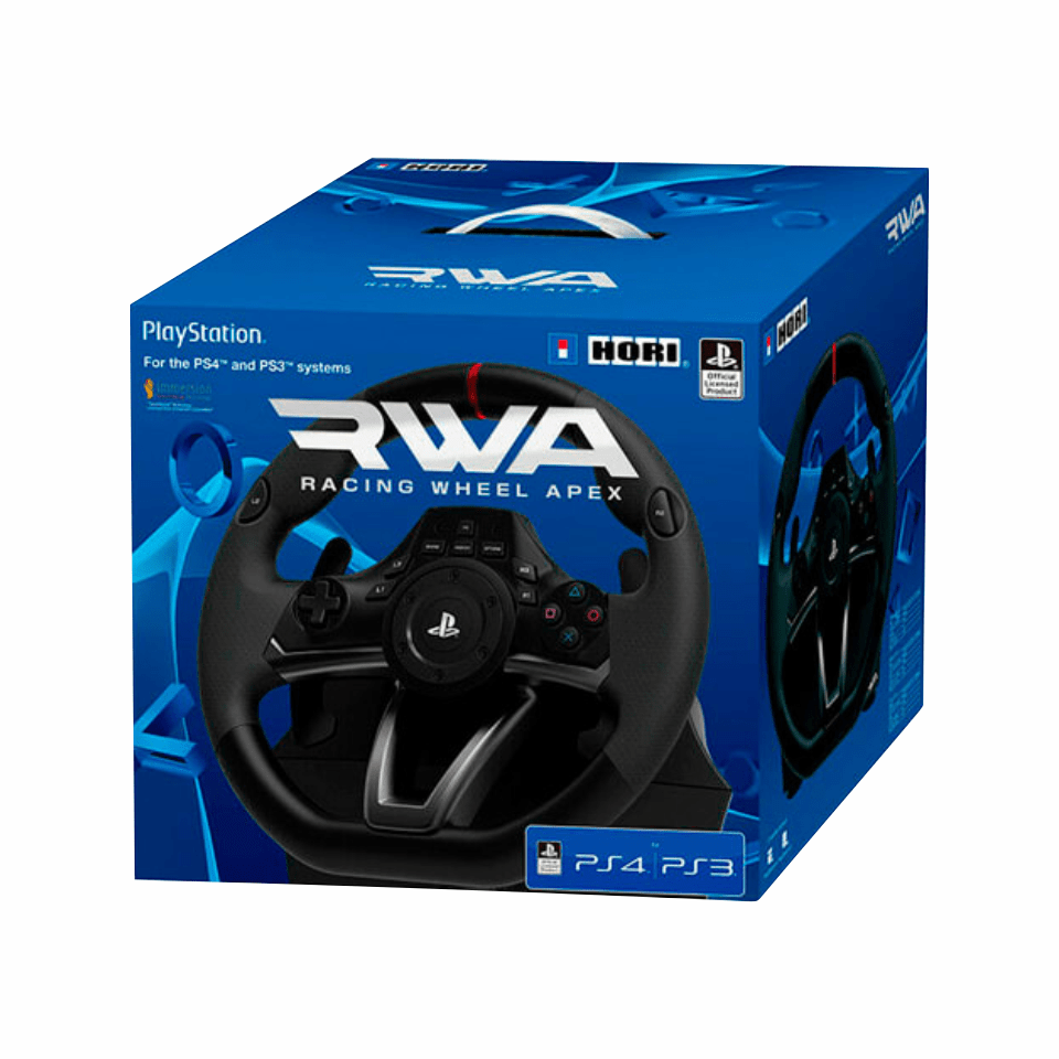 VOLANTE RACING WHEEL APEX RWA (PS4) (PS3) (PC) HORI (PRODUCTO DE SEGUNDA) Games Caxas