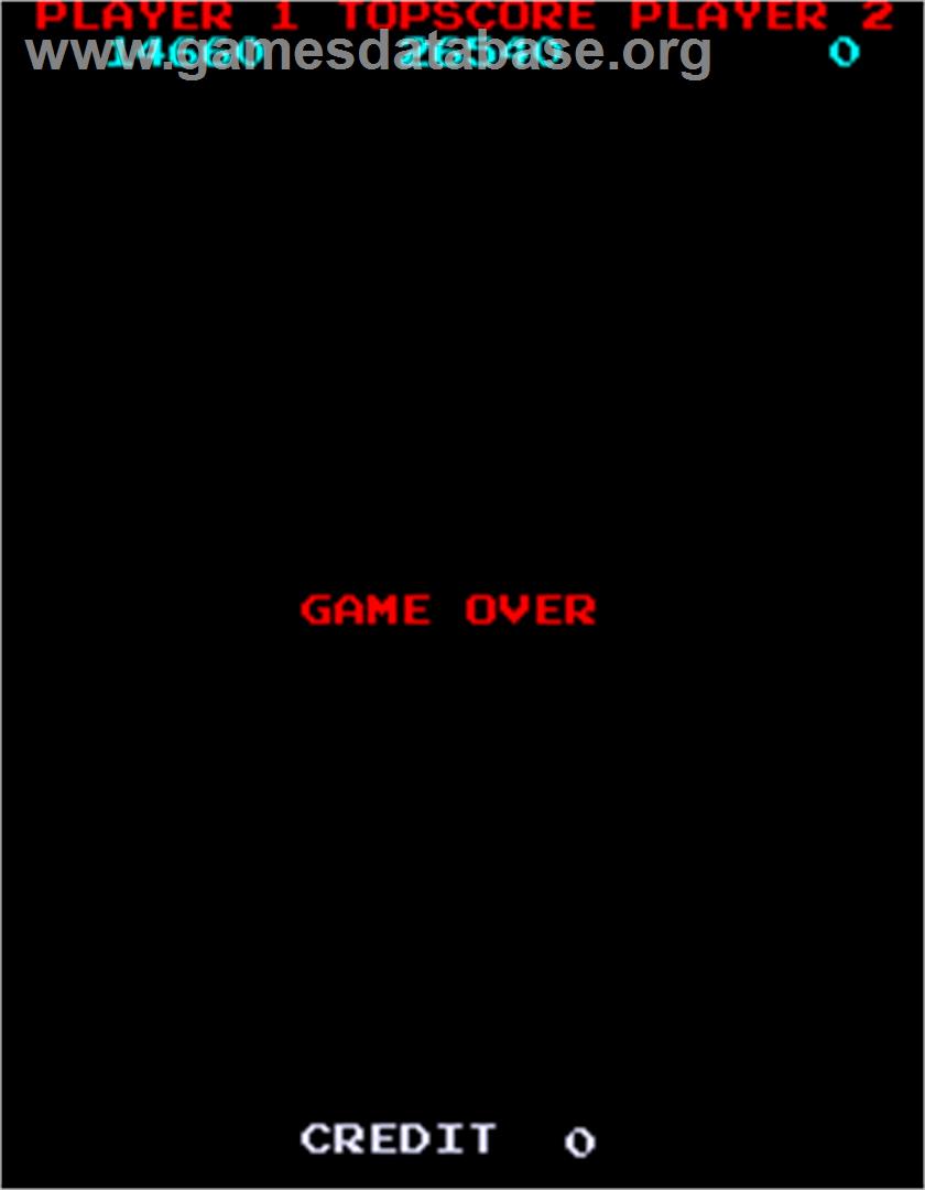 Eyes Arcade Artwork Game Over Screen