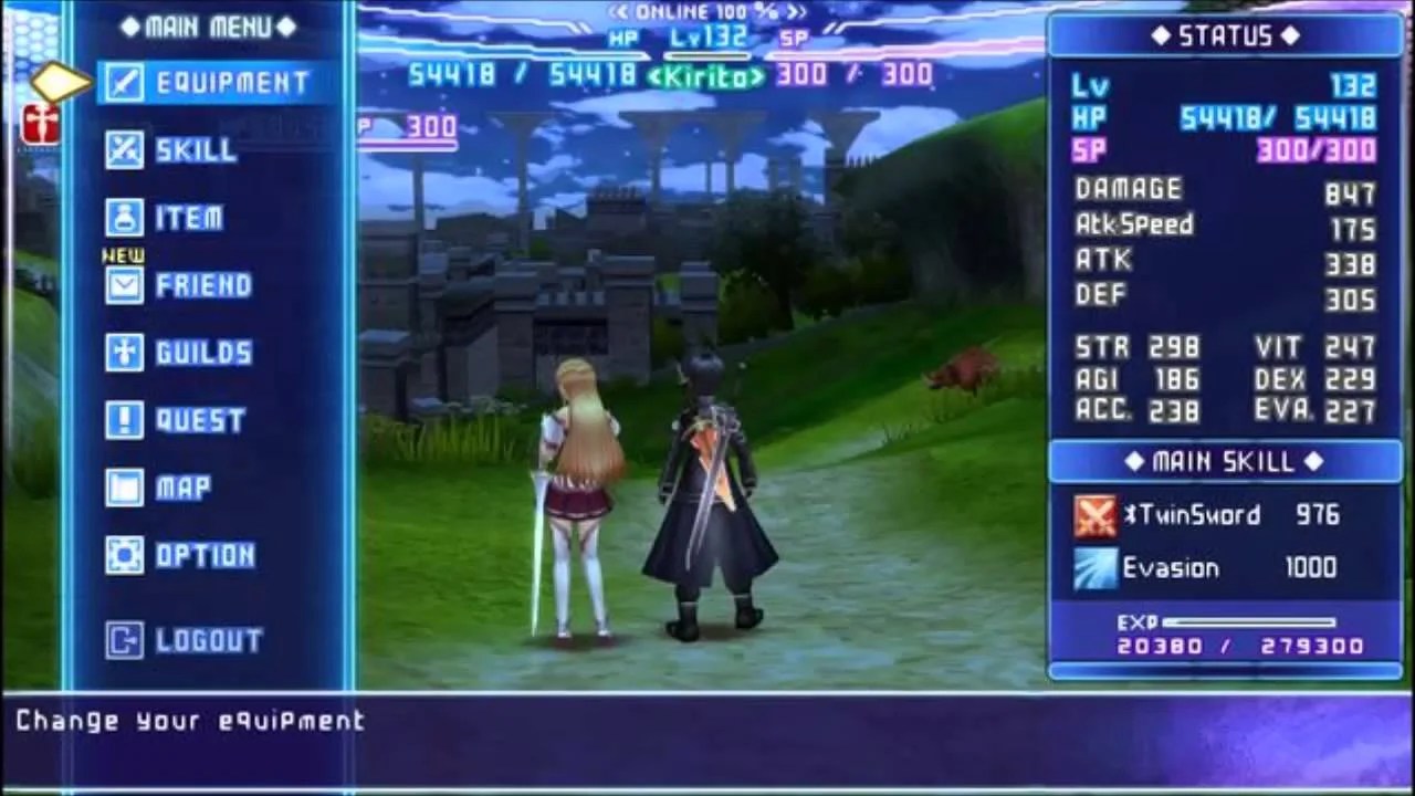 Sword Art Online Infinity Moment version for PC GamesKnit