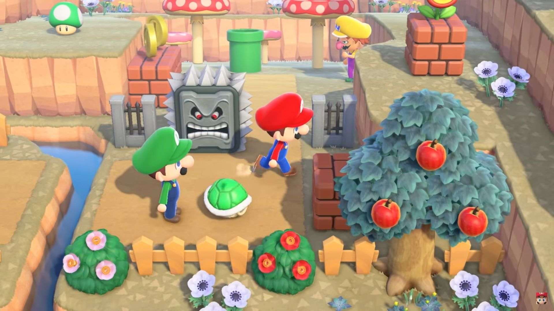 Animal Crossing New Horizons, arriva Super Mario GameSource