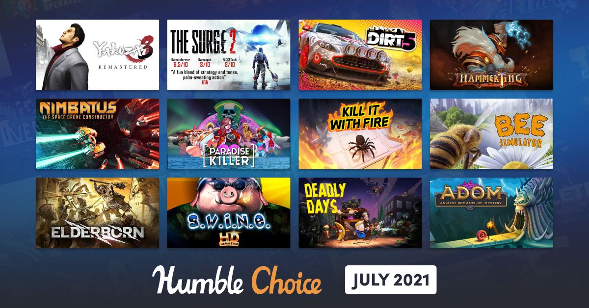 Humble Bundle Reveals July Choice Package - GameSpace.com