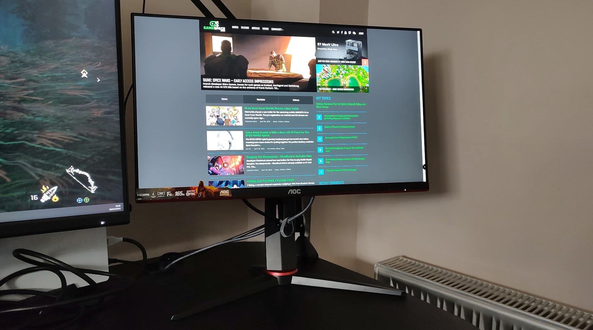 Small Monitors With Big Ambitions AOC 24G2SPU Review