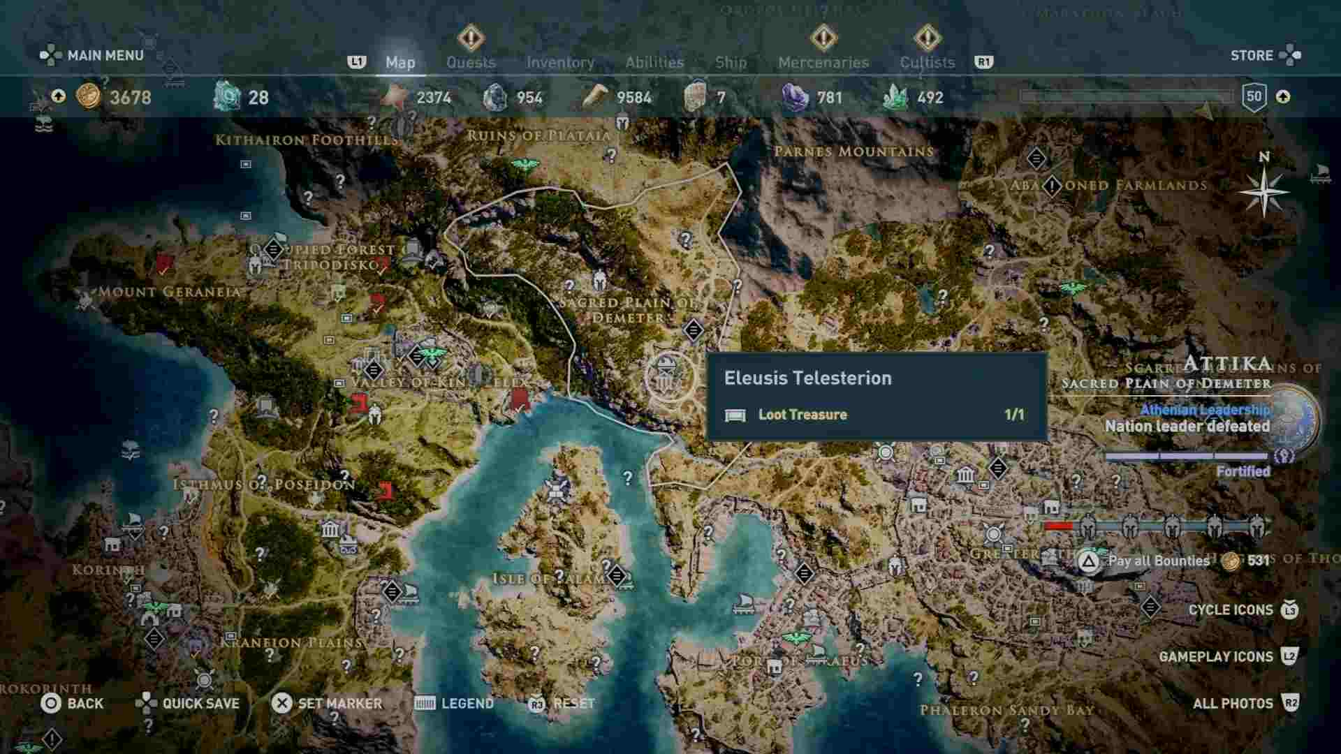 Assassin's Creed Odyssey Pilgrim Set Locations Demystified Game
