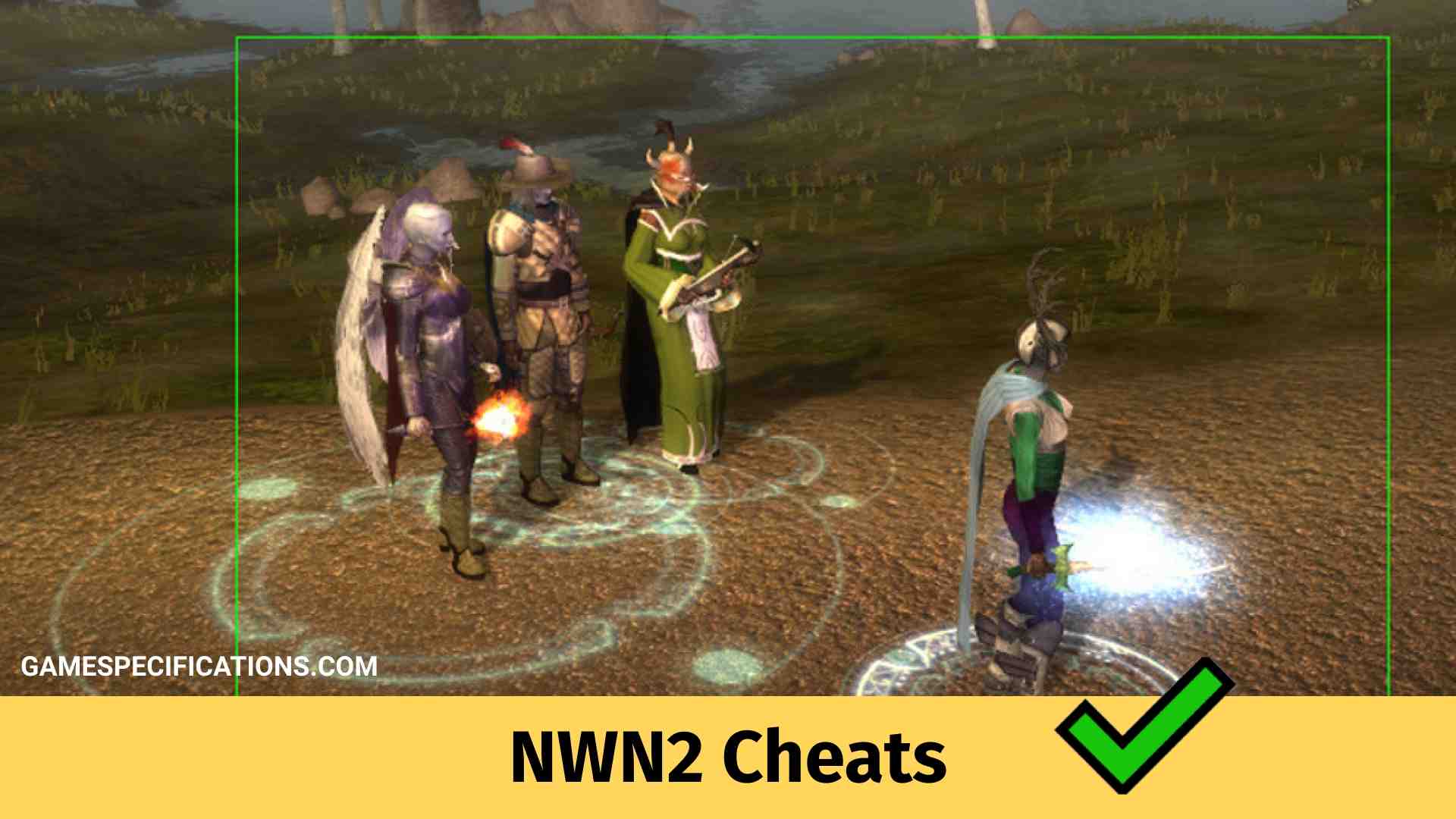 NWN2 Cheats and Console Commands Game Specifications