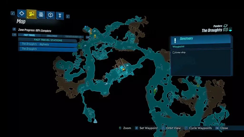 Borderlands 3 Sanctuary Guide Game Specifications