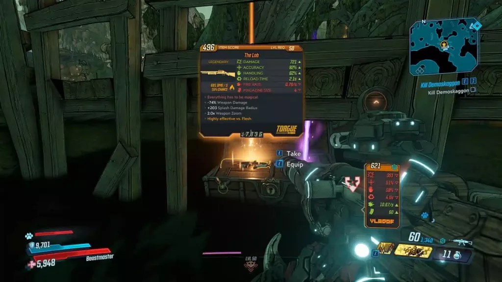 The Lob Borderlands 3 Guide Game Specifications