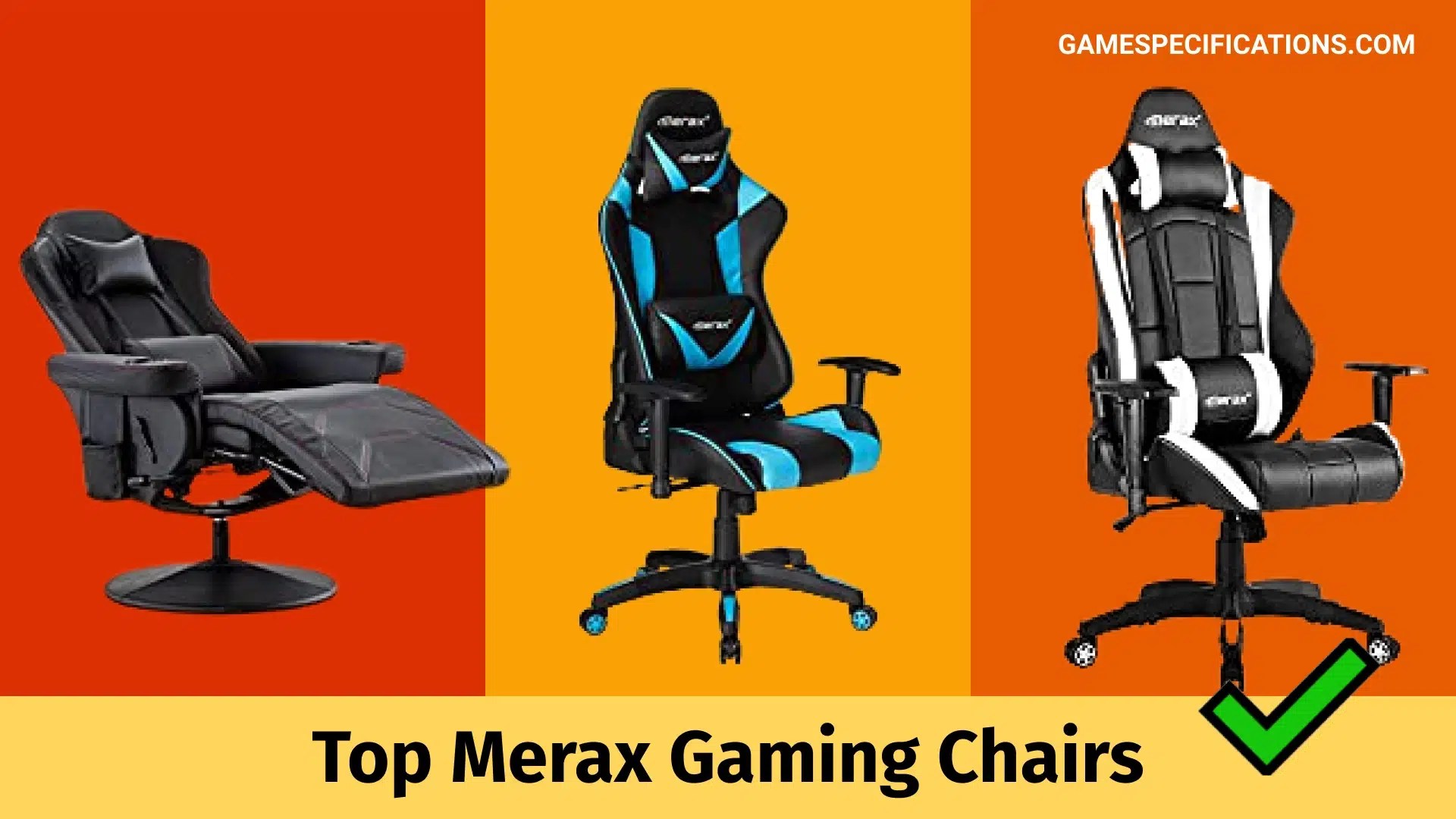 Top 5 Merax Gaming Chairs Of All Time ? Game Specifications
