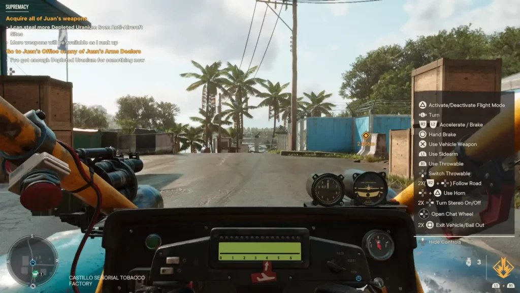 Where To Find Flying Car (Angelito FW Turbo) In Far Cy 6 Game Specifications