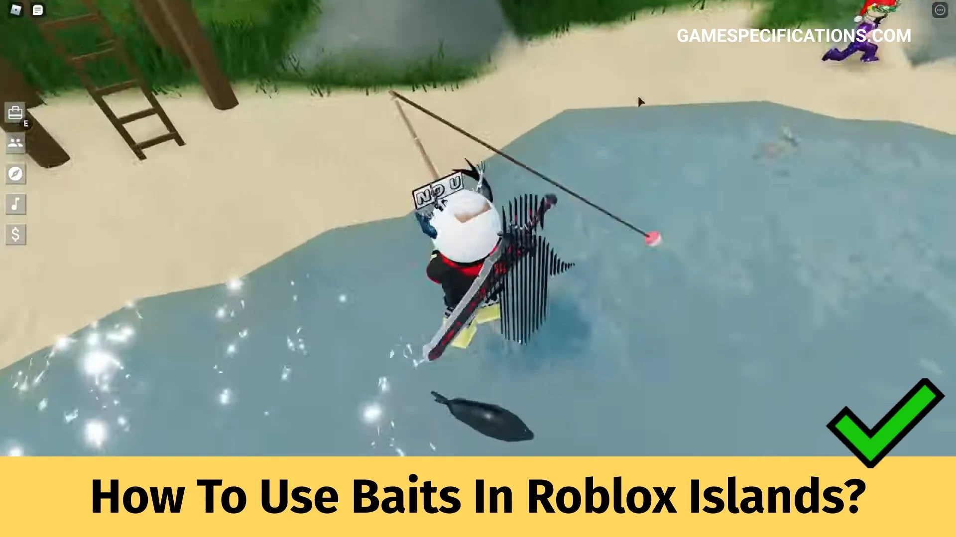 How To Use Baits In Roblox Islands Game Specifications
