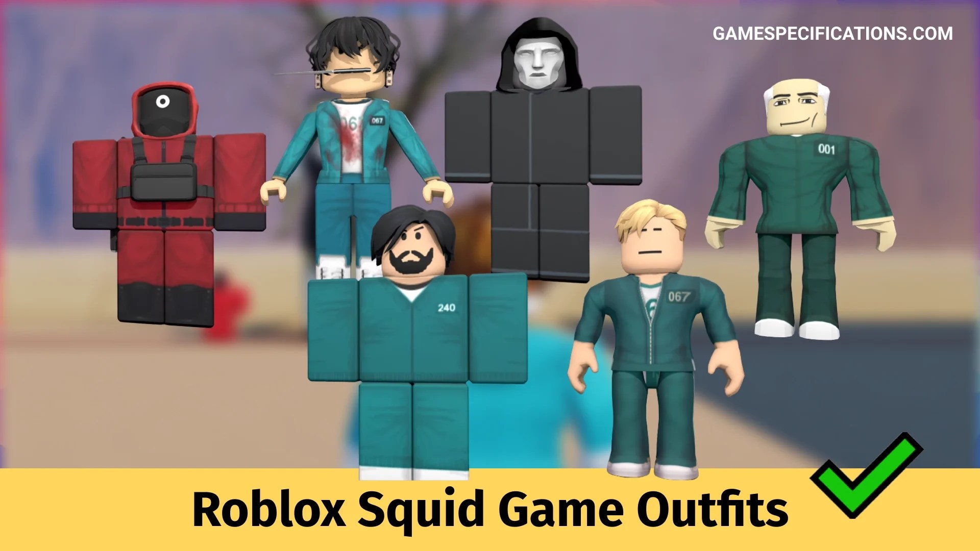 Top 99 squid game roblox avatar ??ang g??y s???t tr??n m???ng