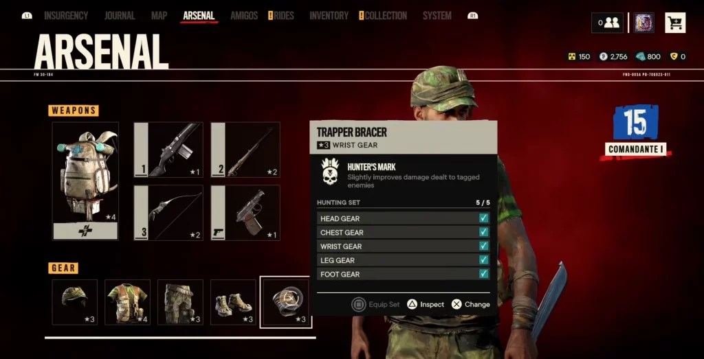 How To Get The Trapper Gear Set In Far Cry 6 Game Specifications