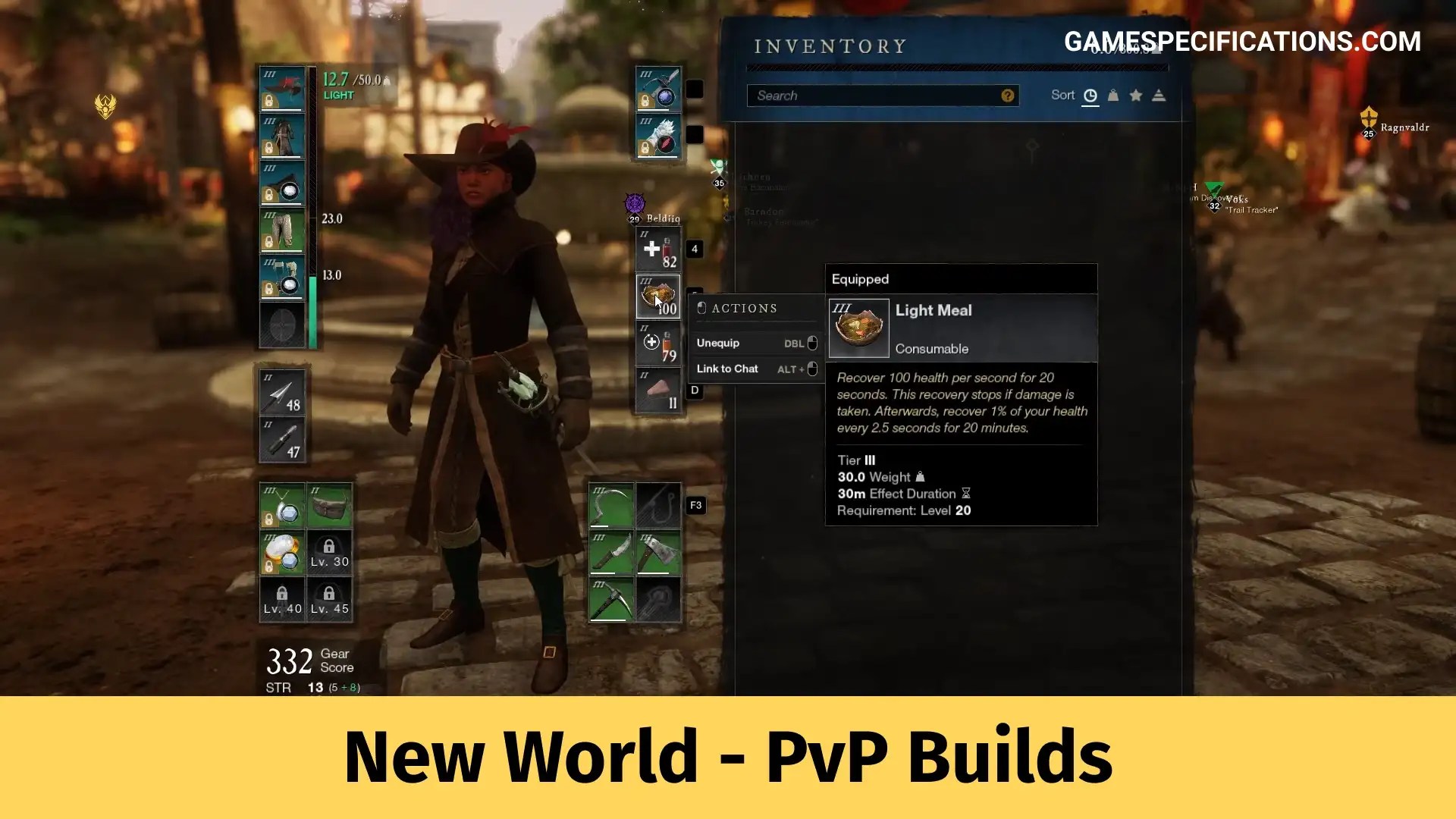 New World PvP Builds To Make A Powerful Character Game Specifications