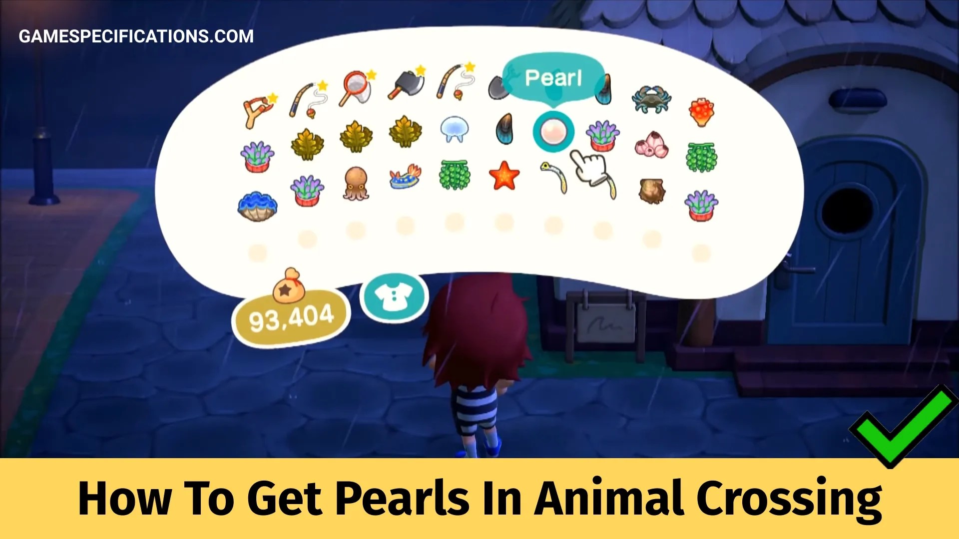 How To Get Pearls In Animal Crossing Game Specifications