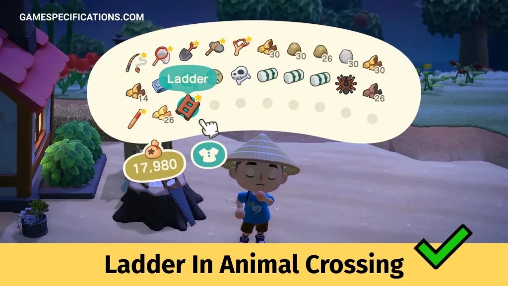 How To Get Ladder In Animal Crossing Game Specifications