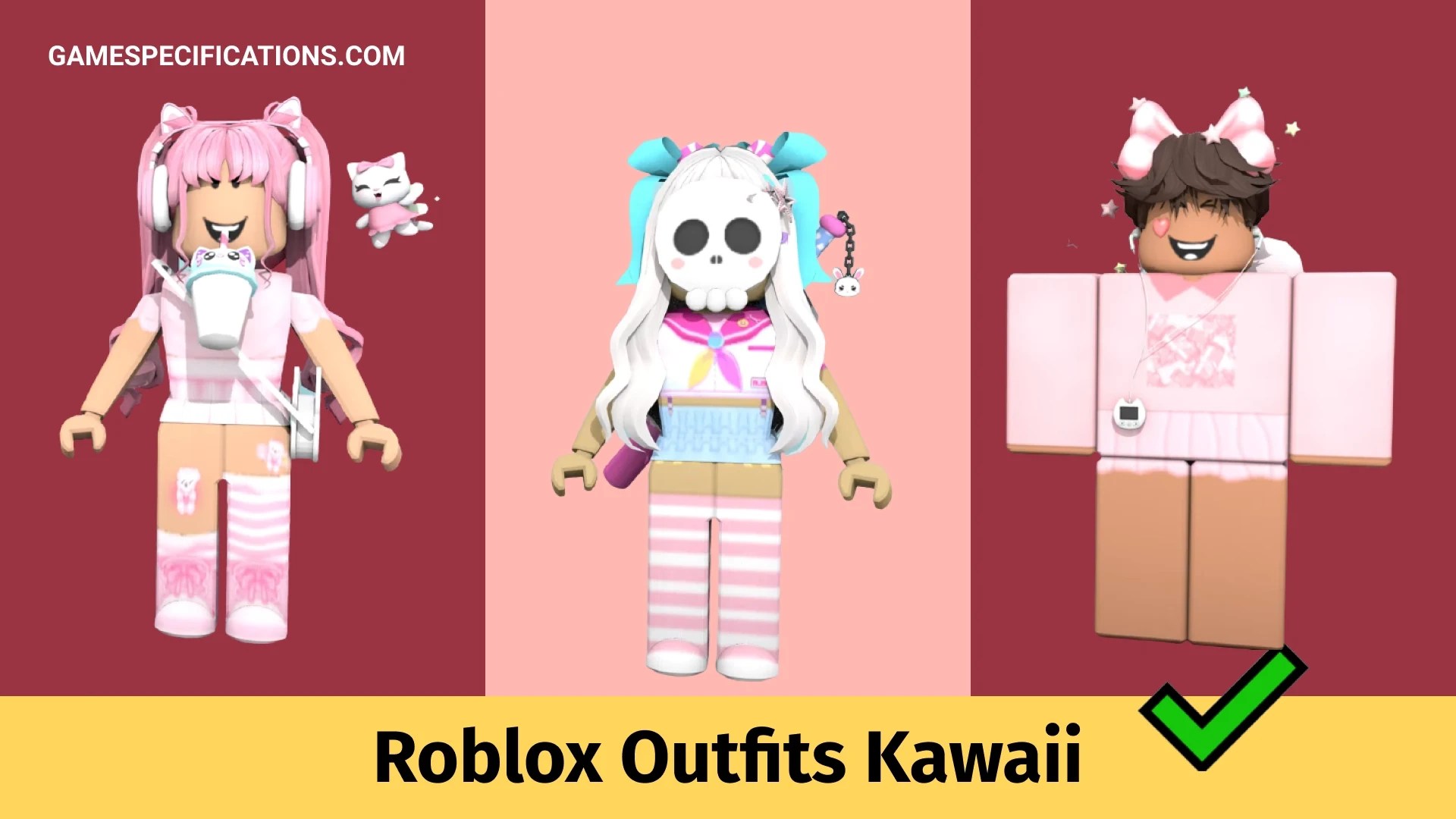 Roblox Outfits Kawaii To Look Cute Game Specifications