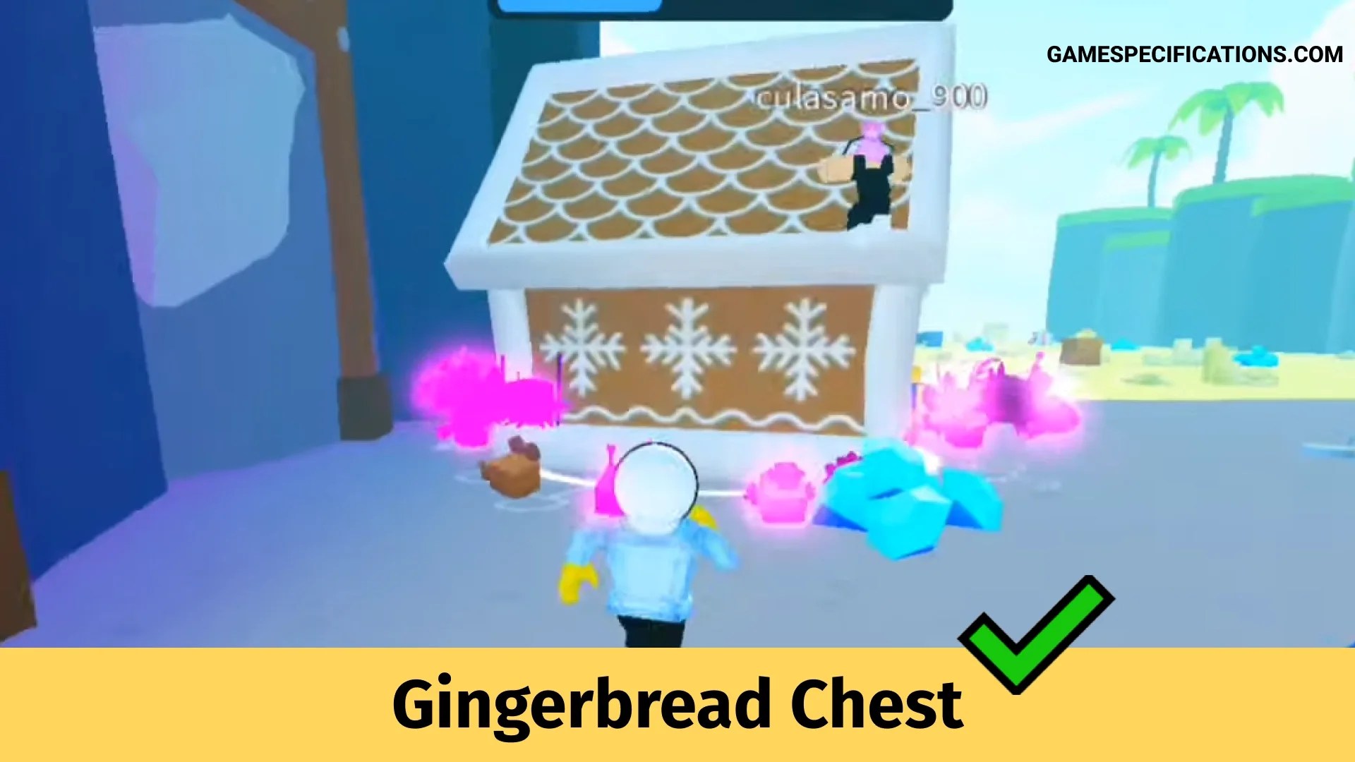 How To Get Pet Simulator X Gingerbread Chest Game Specifications