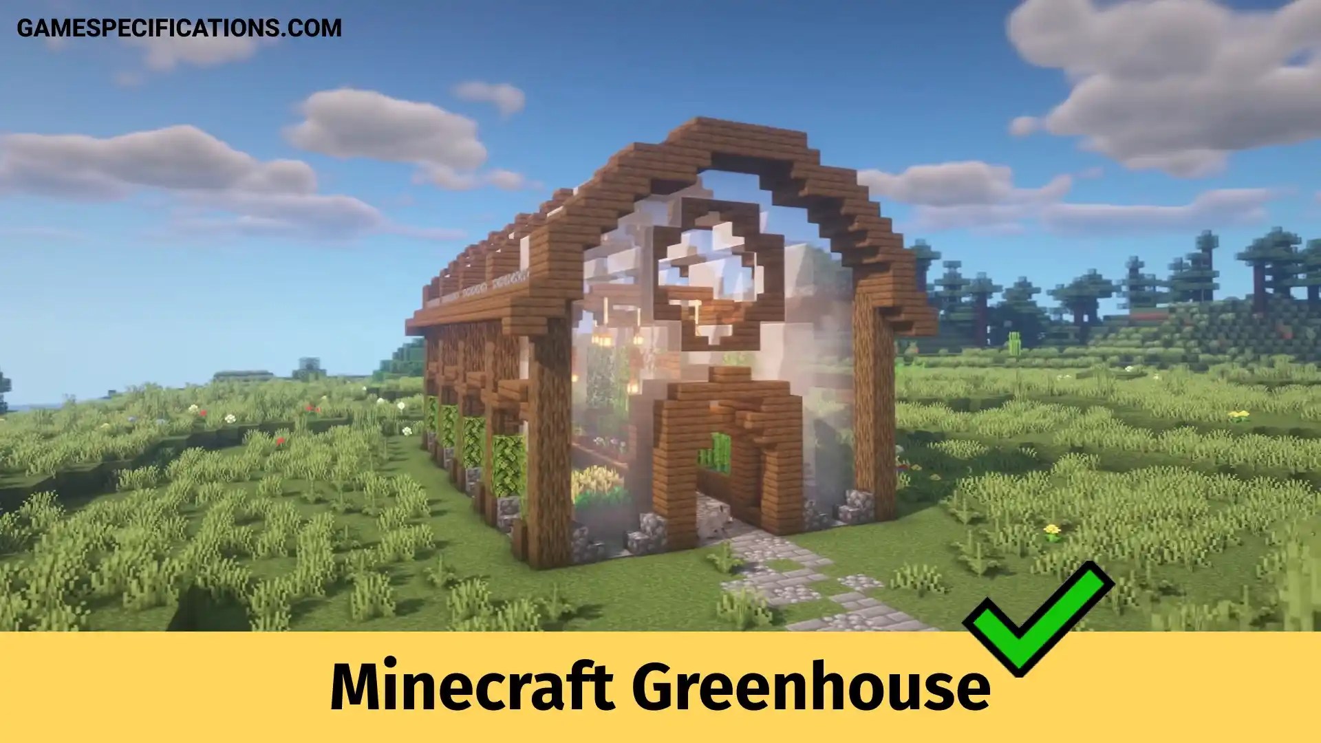 How To Make Minecraft Greenhouse In 4 Easy Steps Game Specifications