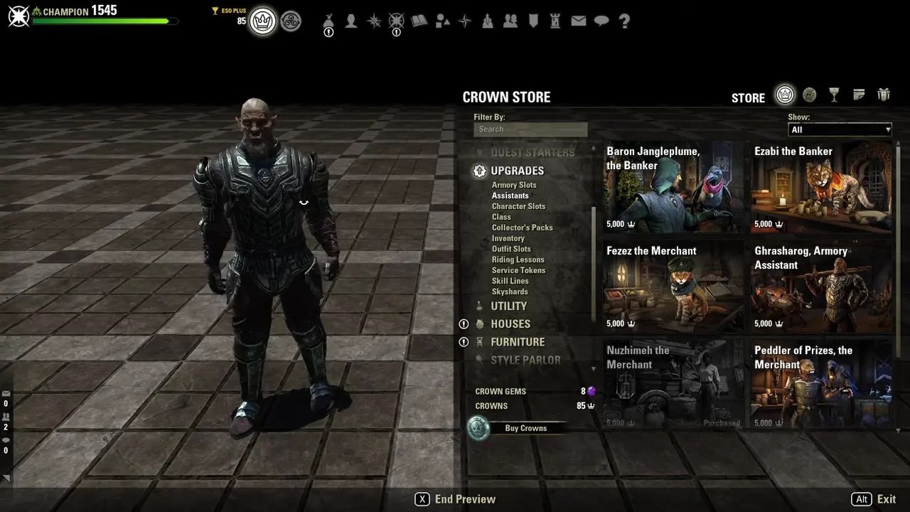 A Comprehensive Guide To Get ESO Free Crowns Game Specifications