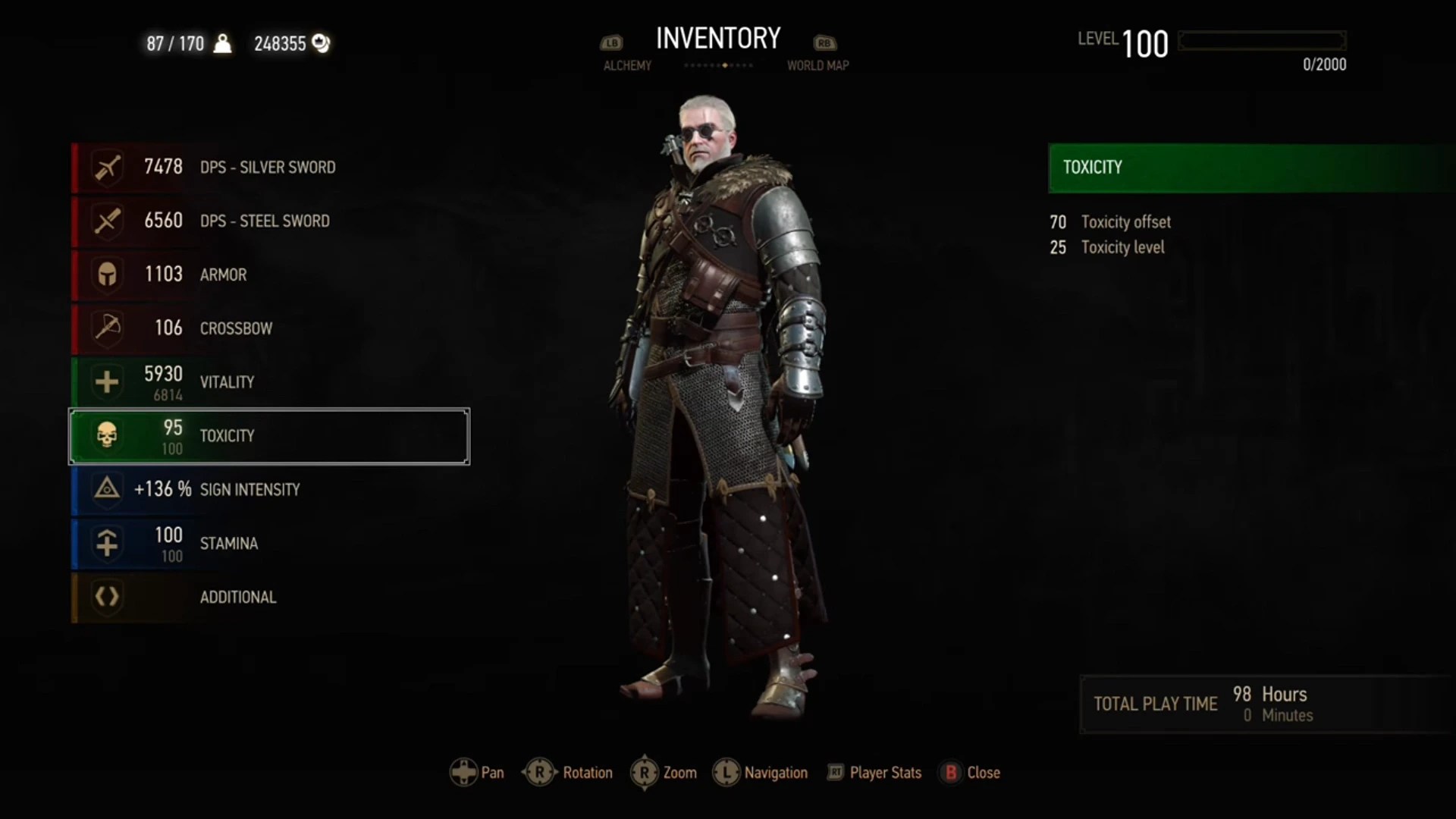 Witcher 3 Toxicity Everything About The Deadly Trait Game Specifications