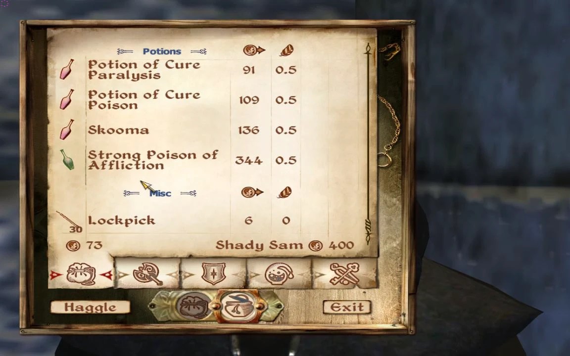 Where To Buy Lockpicks In Oblivion Elder Scrolls IV Game Specifications