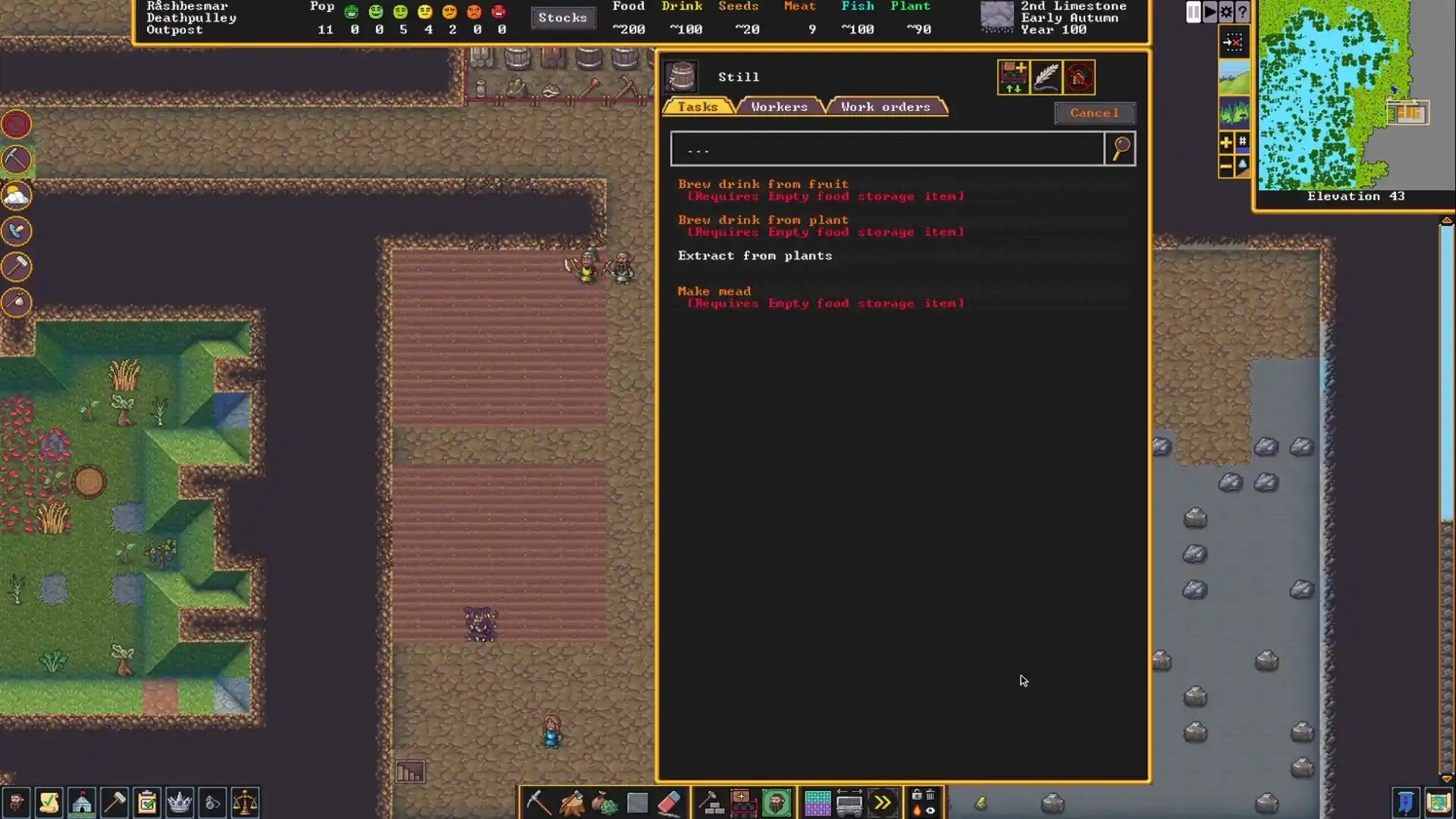 How To Fix The ‘Requires Empty Food Storage Item’ Issue In Dwarf