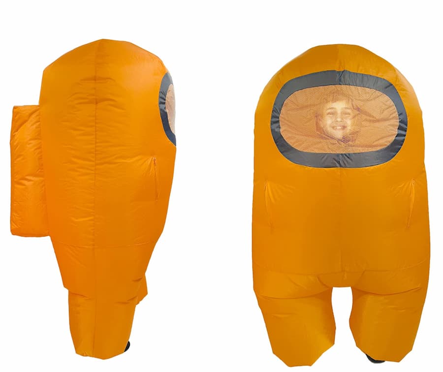 These Official Among Us Halloween Costumes are a Little Disturbing