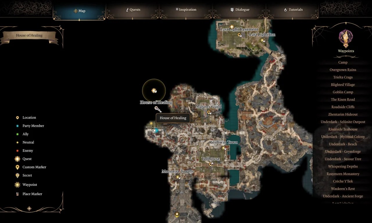 Baldur’s Gate 3 House of Healing Guide GamesRecon