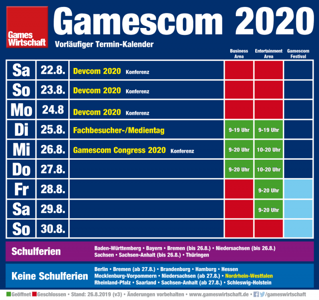 Tickets 2020 Keine Eintrittskarte erforderlich (Update