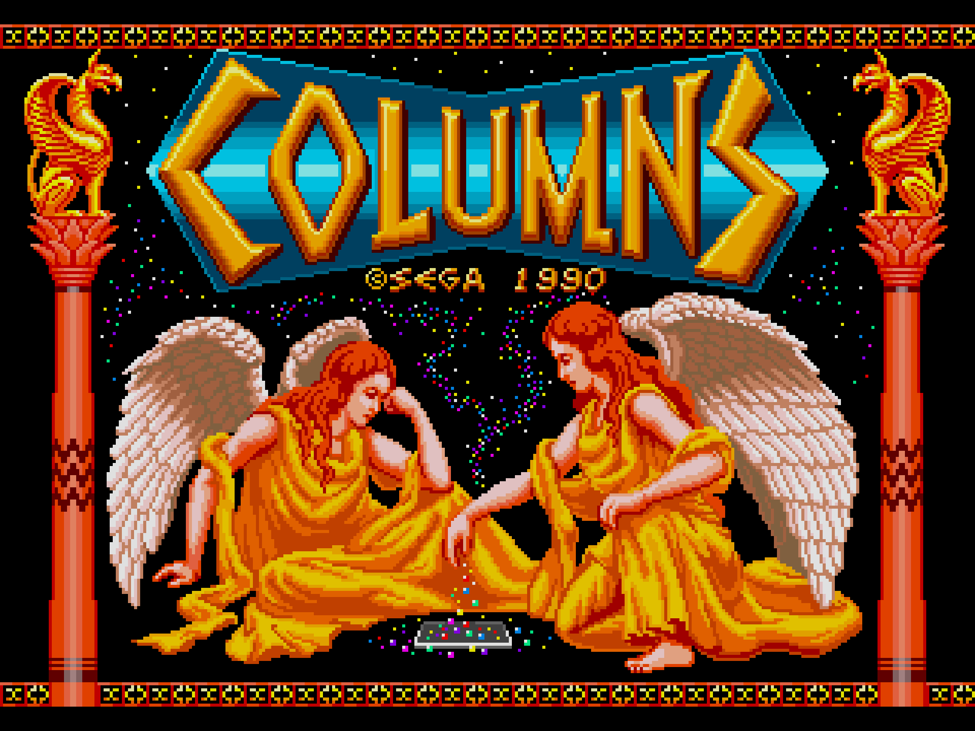 Columns (1990, Mega Drive) GameTripper review