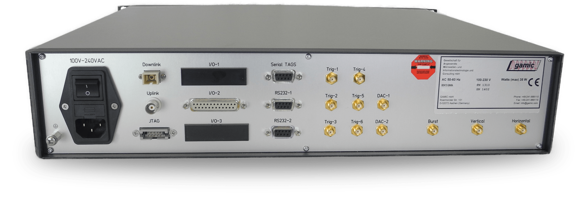 ENIGMA IV weather radar signal processor GAMIC