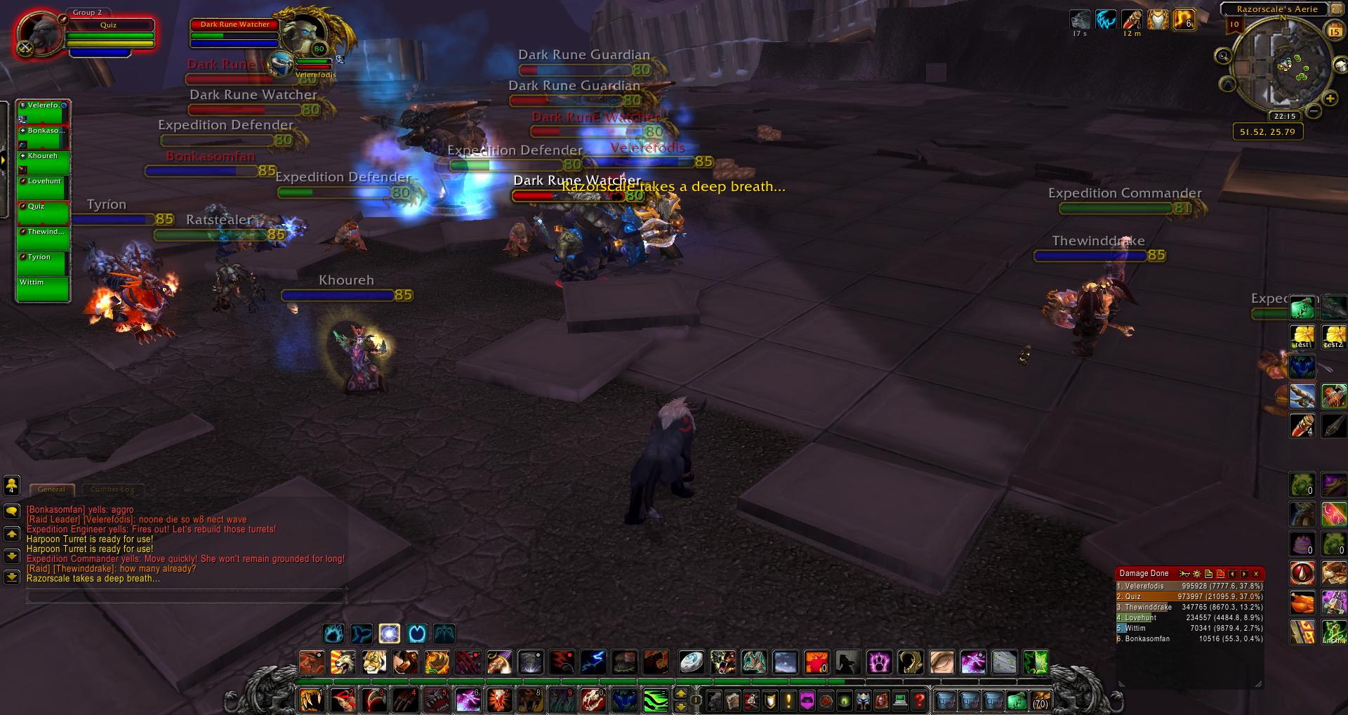 Dark Rune Watcher wow screenshot