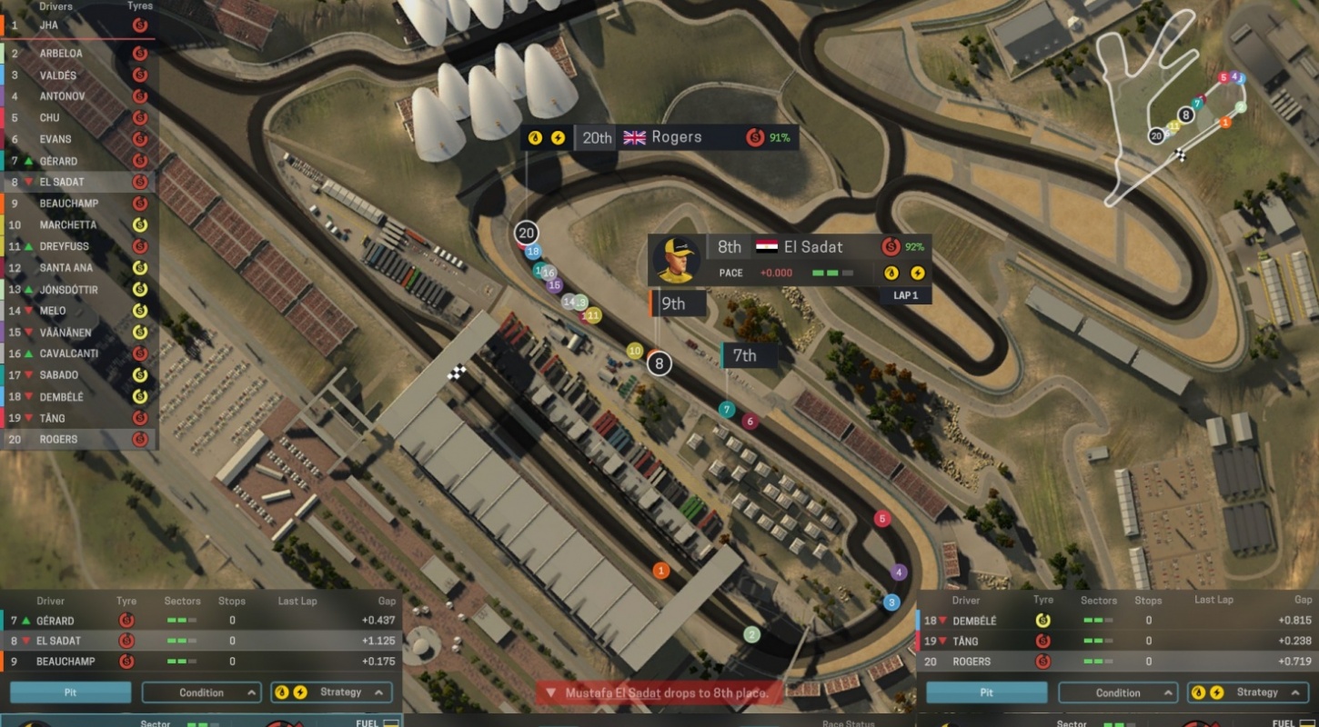 Motorsport Manager updated with a 2D race mode for lowerend computers