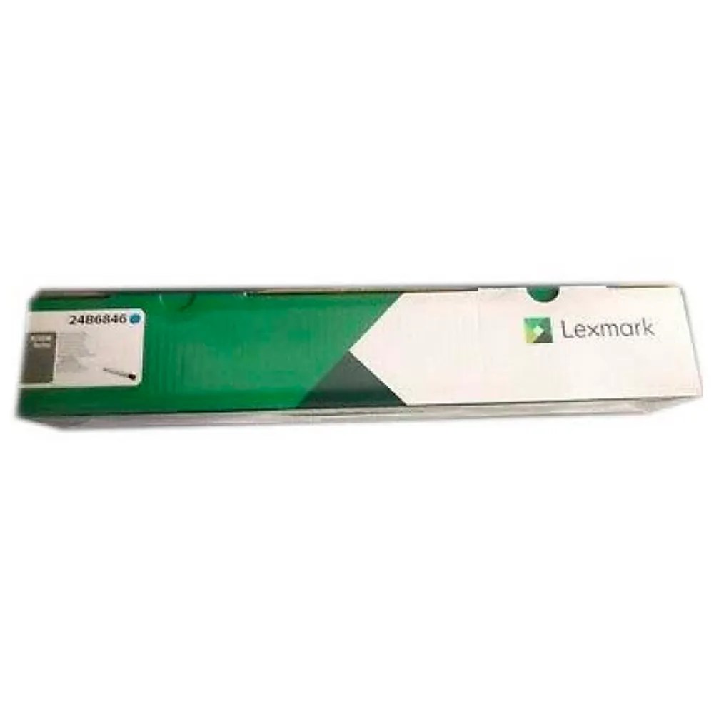 Lexmark 24B6846 Toner Ciano Originale XC 9225 9235 9245 9255 9265