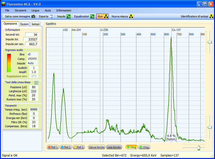 Theremino MCA Gamma Spectacular