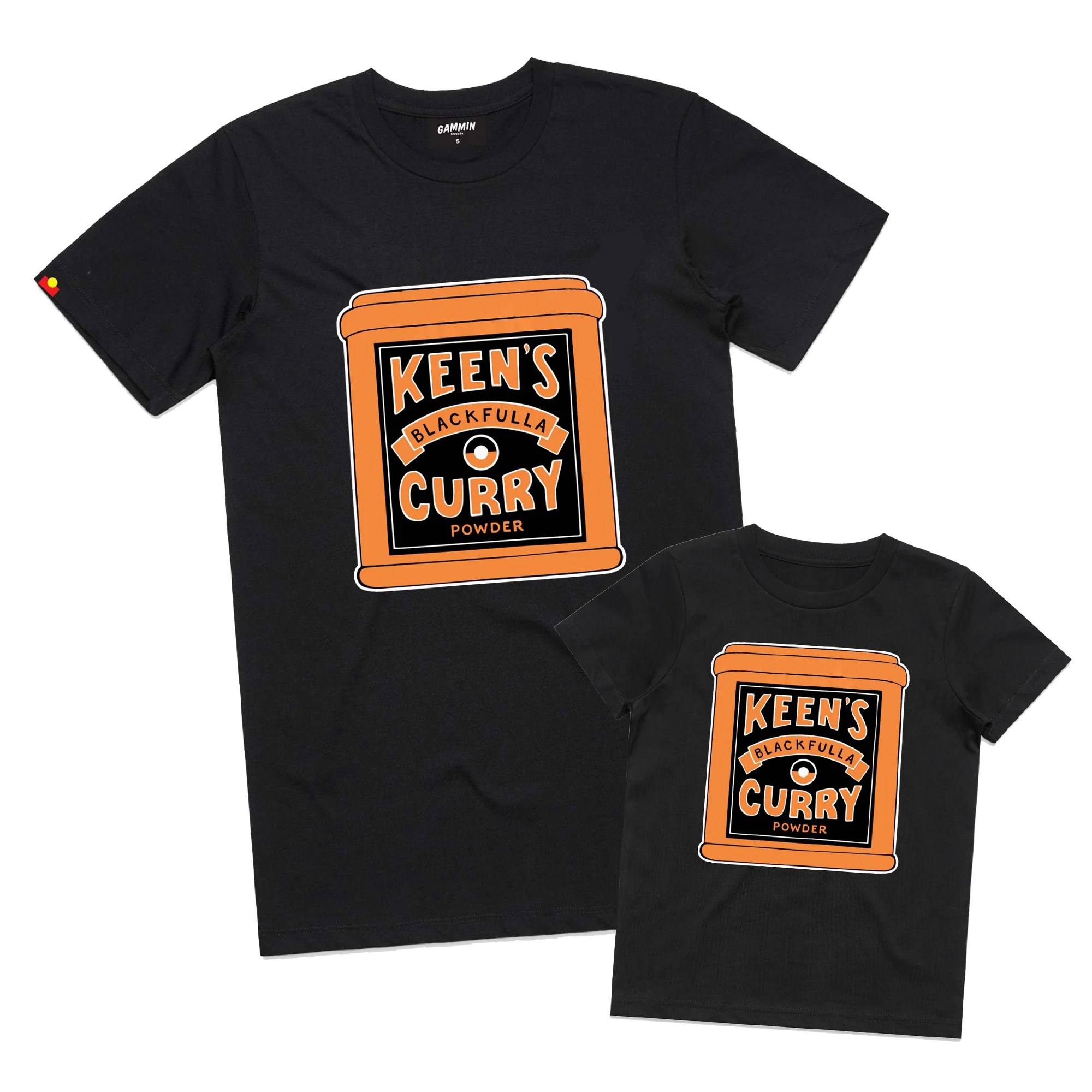 Keens Curry tee bundle (Black) Gammin threads