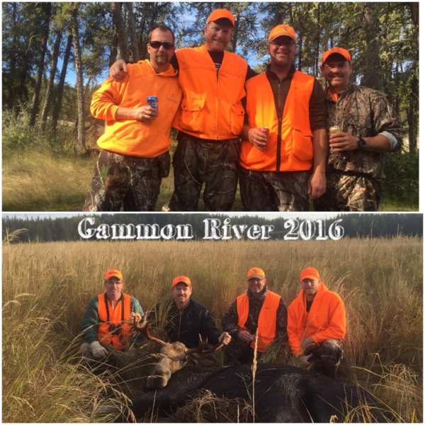 Manitoba Moose Hunting Gammon River East Camp