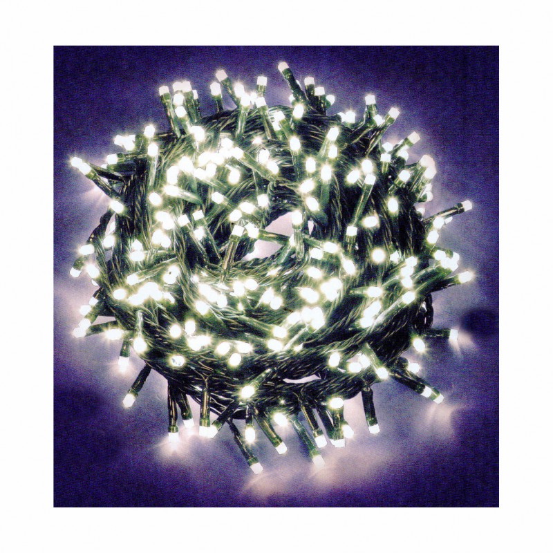 CATENA LUCI 180LED LUCE FREDDA 4+9,5M 8024199027060 luminarie