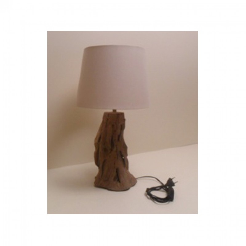 LAMPADA TRONCO LEGNO CM35X25 LE0595 arredo Firenze Gandon