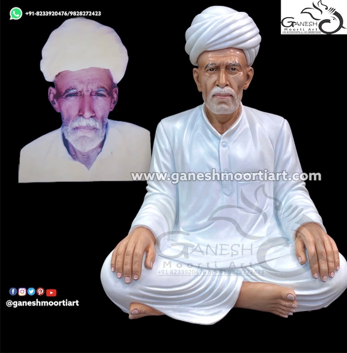 Marble Human Statue Human Marble Moorti Maker in Jaipur, India