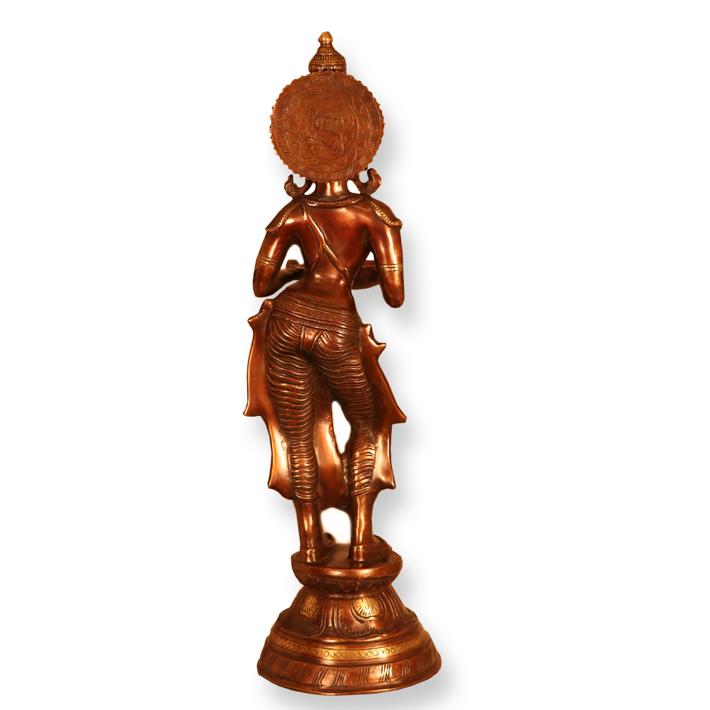 BRASS LADY FIGURINE Buy exclusive brass statues, collectibles and decor