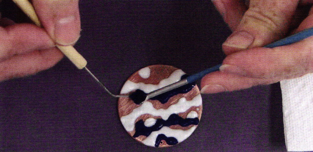 Intro to Enameling DoubleSided Pendant 1 Ganoksin Jewelry Making