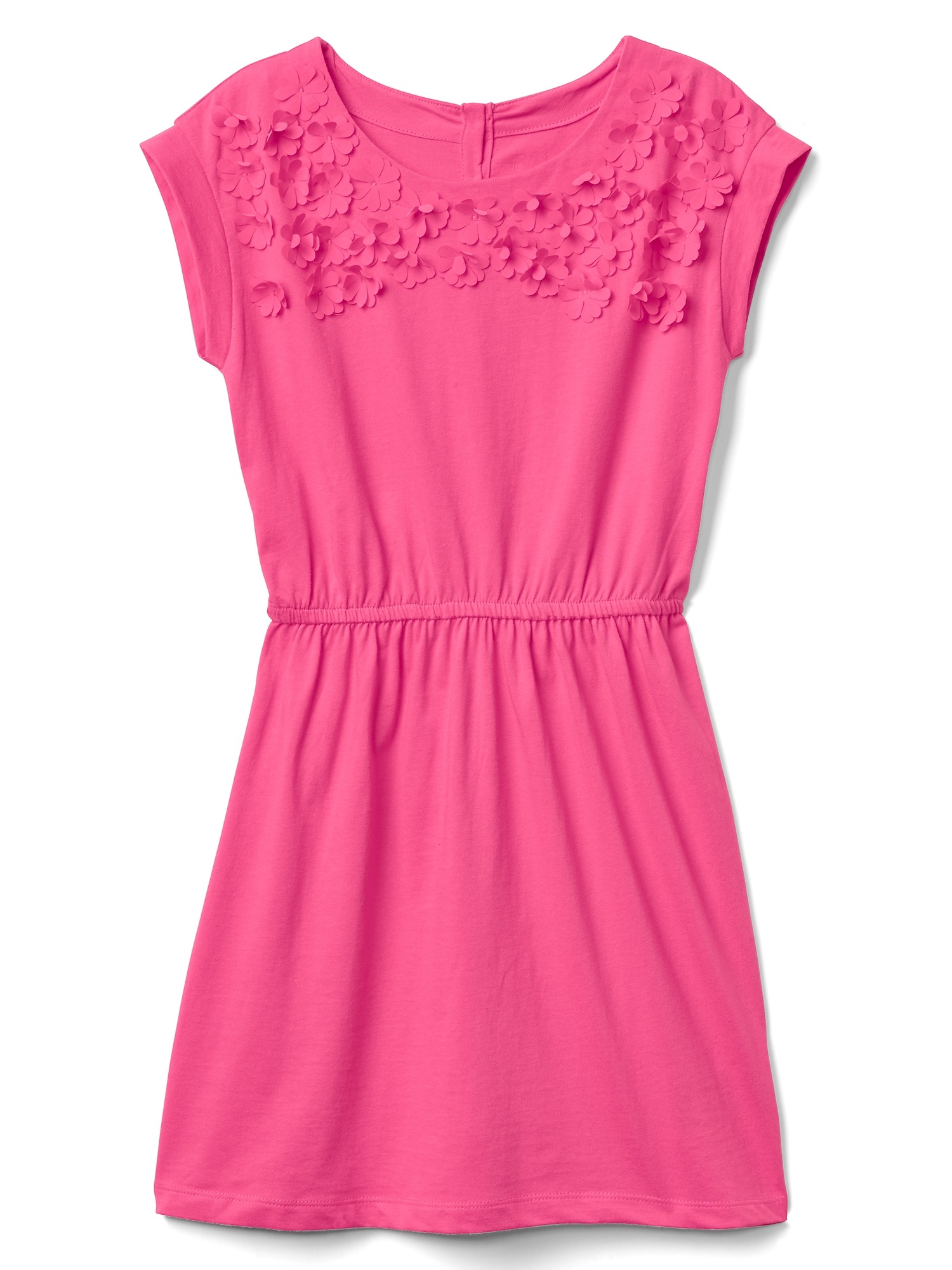 Flower applique cap dress Gap