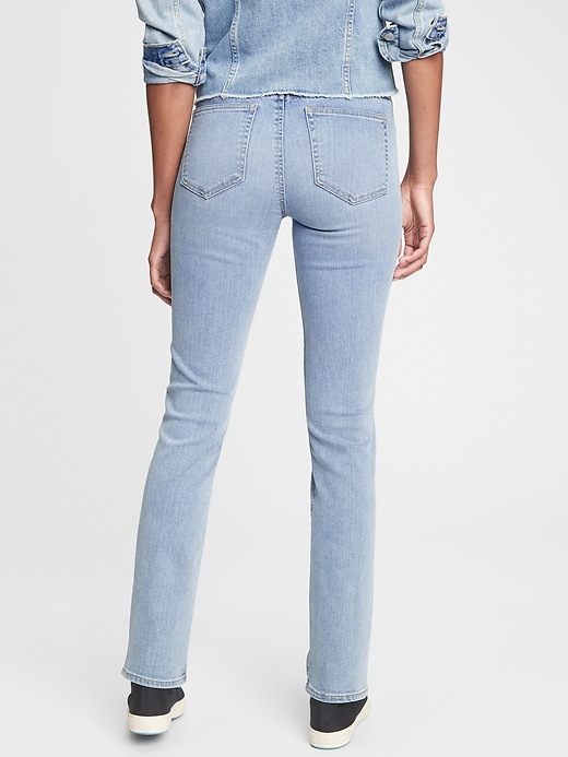 Mid Rise Straight Leg Jeans Gap