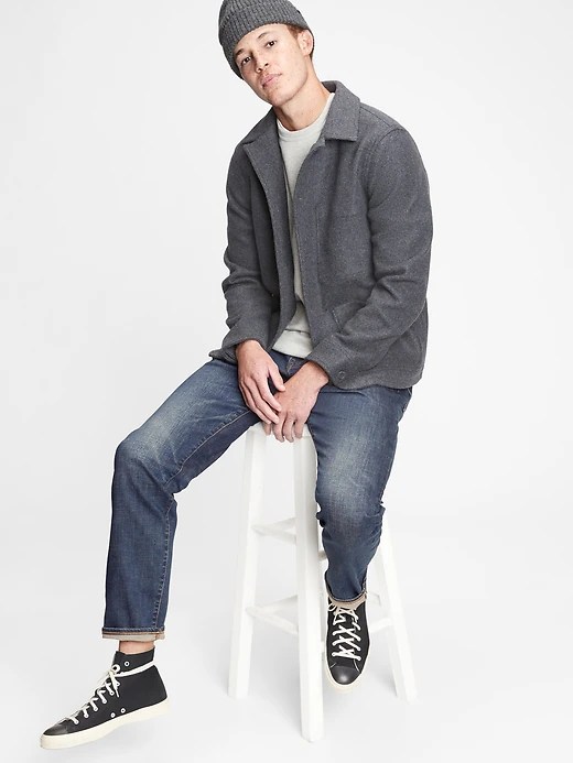 Athletic Taper Jeans in GapFlex Gap